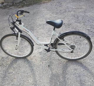 Bicicleta TOPLIFE adulto blanca