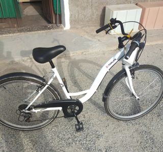 Bicicleta TOPLIFE adulto blanca
