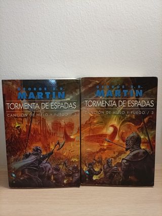 Libros juego de tronos. Tormenta de espadas.