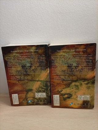 Libros juego de tronos. Tormenta de espadas.