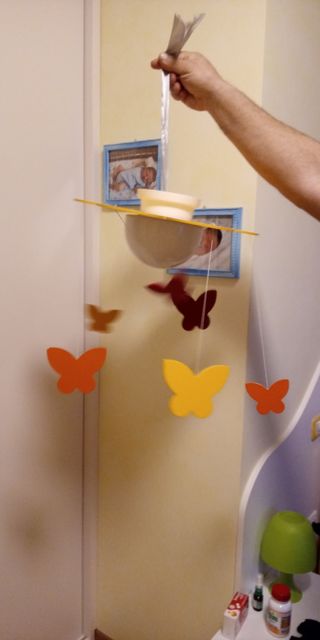 Lampadario cameretta a forma di fiore