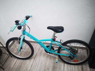 Bicicleta infantil Btwin azul