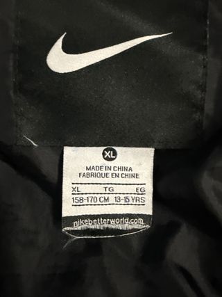 Plumas Nike Club Deportivo Nuevo Boadilla talla xl