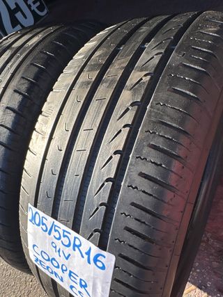 2 Neumáticos Cooper 205/55R16 91V Zeon CS-8