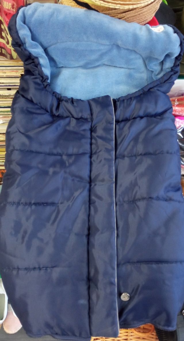 Saco para silla de niño azul
