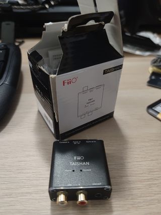 FiiO TAISHAN D03K DAC Coaxial Óptico RCA