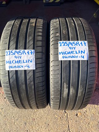 2 Neumáticos Michelin 225/45R17 Primacy 4
