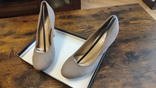Zapatos de ante con plataforma