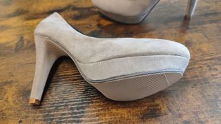 Zapatos de ante con plataforma
