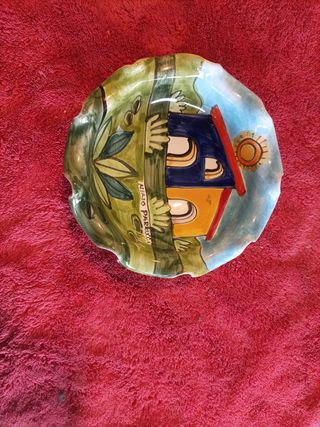 Posacenere ceramica Nino Parrucca