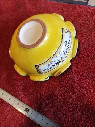 Posacenere ceramica Nino Parrucca