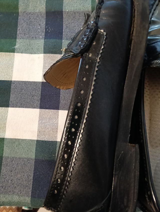 Mocassini donna neri e argento