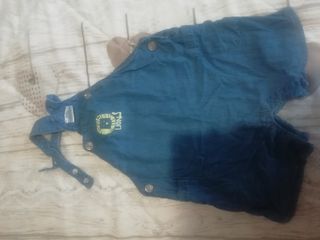 Tuta neonato jeans con leone