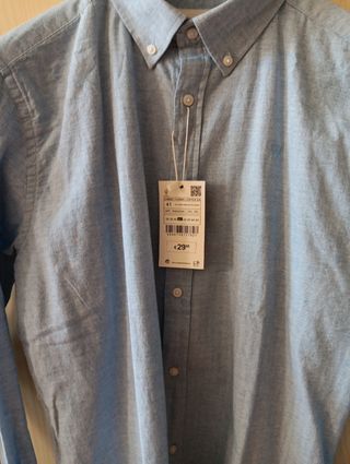 Camisa Álvaro Moreno Talla 41 Azul Claro