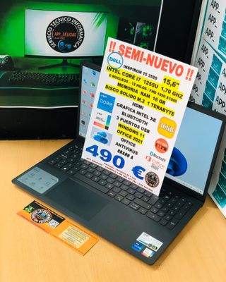 Portátil Dell Inspiron 15 3520 i7 16GB RAM 1TB SSD