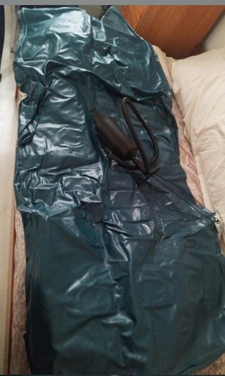Colchón hinchable plástico