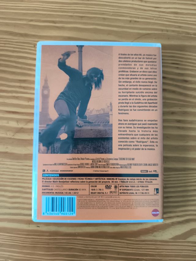 DVD Searching for Sugar Man