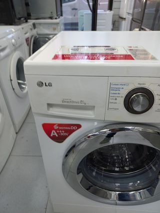 Lavadora LG Carga Frontal 8kg garantía + entrega 