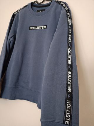 Sudadera Hollister Azul
 Regalo pantalón 