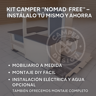 Kit Camper “Nomad Free” – Instálalo tú mismo