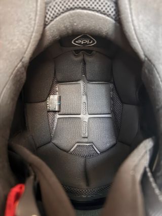 Casco Moto Integral Ride Gris Talla L