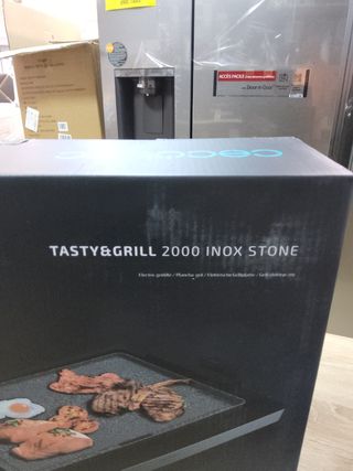Plancha Cecotec Tasty&Grill 2000 Inox Stone