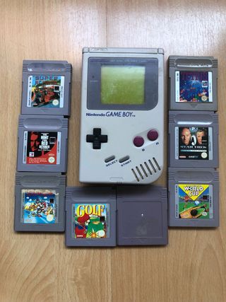 Nintendo Game Boy + 7 juegos