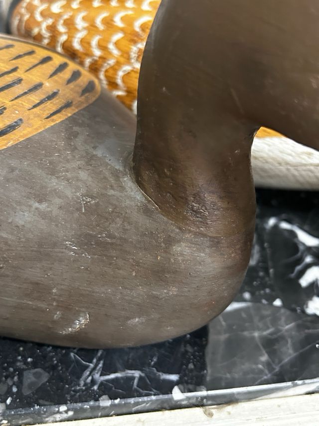 Tres patos reclamo decorativos