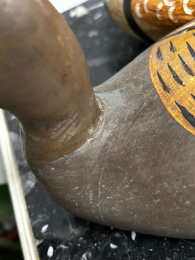 Tres patos reclamo decorativos