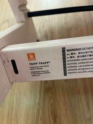 Trona Tripp Trapp Stokke color rosa bajito