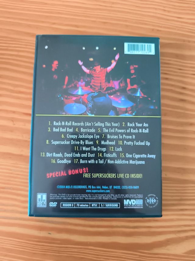 Supersuckers Live in Anaheim DVD