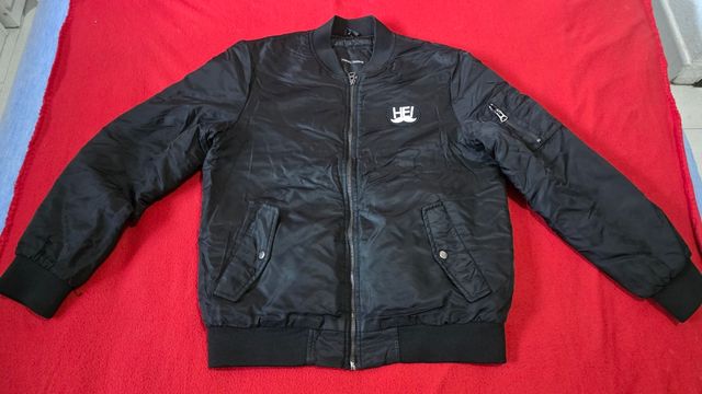 Chaqueta bomber Meters/bonwe negra talla L