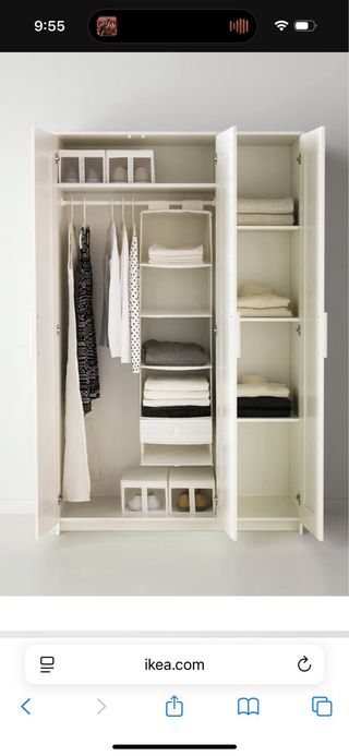 Armario Ikea Blanco Madera