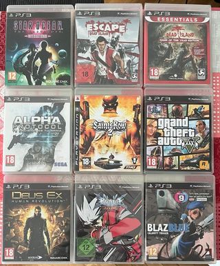 Lote juegos PS3