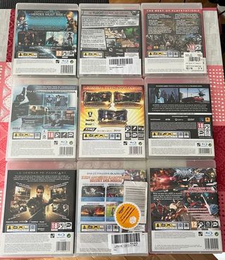 Lote juegos PS3