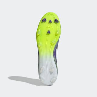 Botas de fútbol F50 League FG/MG Adulto Violeta/Amarillo