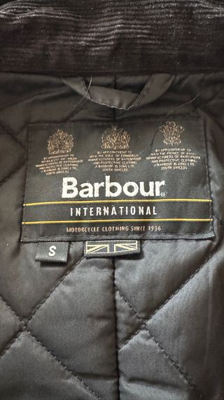 Chaqueta Barbour Negra 