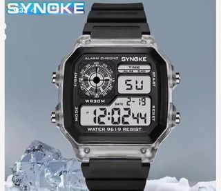Reloj Digital Synoke Negro 