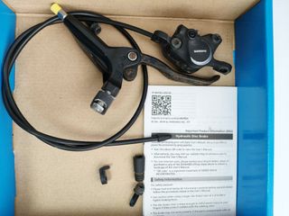 Conjunto Frenos Hidráulicos Shimano y Rotor