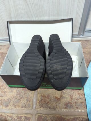 Zapato Botines Talla 36 Negros