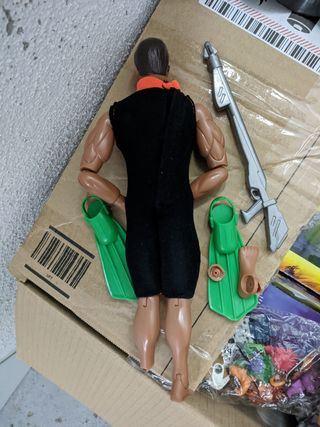 Muñeco Action Man buceador con accesorios