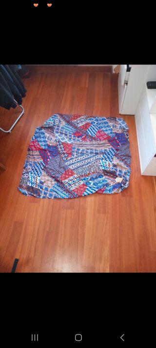 Sciarpina seta Bata nuova