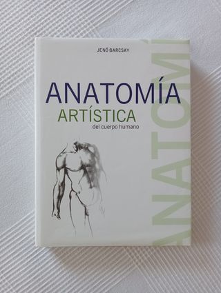 Lote libros Anatomia Artística del cuerpo humano.