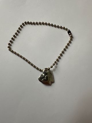 Bracciale con ciondolo a forma di cuore