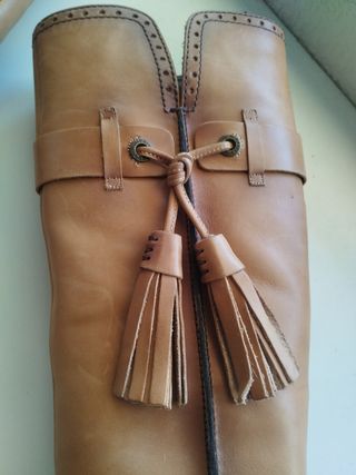 Botas altas Pedro Miralles piel marrón