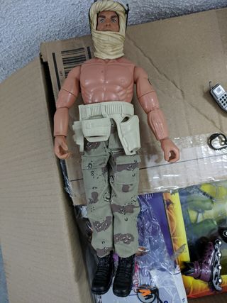 Muñeco Action Man militar