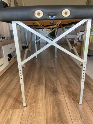 camilla masaje aluminio