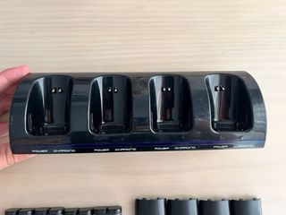 Estación Carga + 4 Baterías Recargables Wii