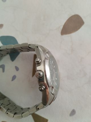 Reloj Viceroy Cronógrafo Negro y Plateado