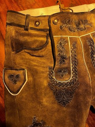 Pantalones de cuero Lederhosen Oktoberfest